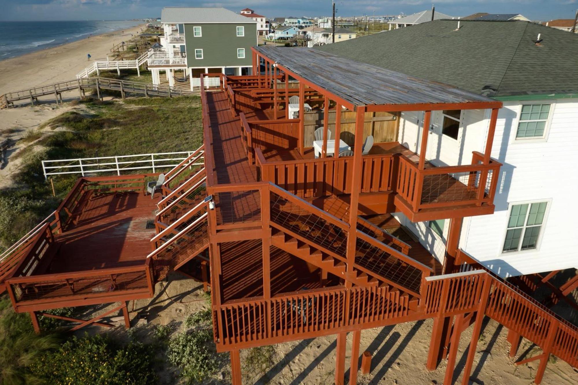 Willa Unobstructed Oceanfront Seagull Unit 3 Beach Pad! Surfside Beach Zewnętrze zdjęcie
